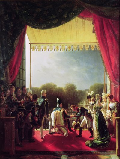 Die Rückkehr der Truppen nach dem Spanischen Krieg, 1823 von Louis Ducis